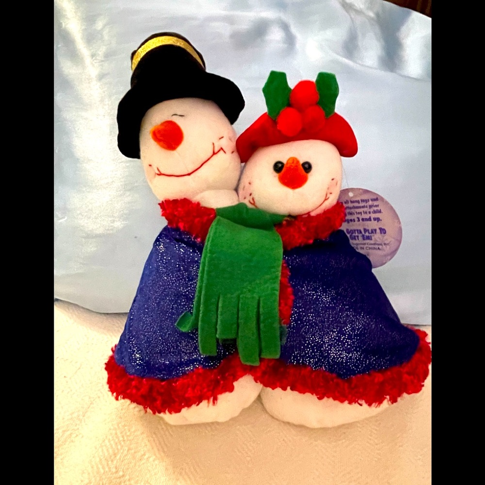 NWT Sugar Loaf Snowman and Snowwoman